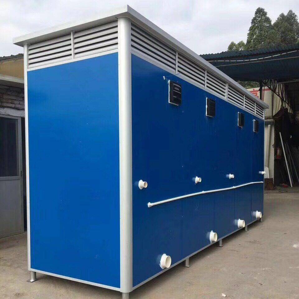 出口非洲户外移动简易厕所流动洗手间环卫工具房临时景区卫生公厕