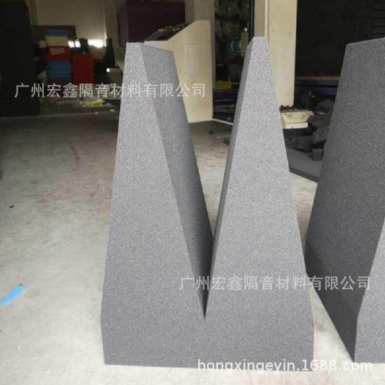新款直销全半消声室 吸音尖劈 机器械隔音测音房三角劈尖吸音海绵