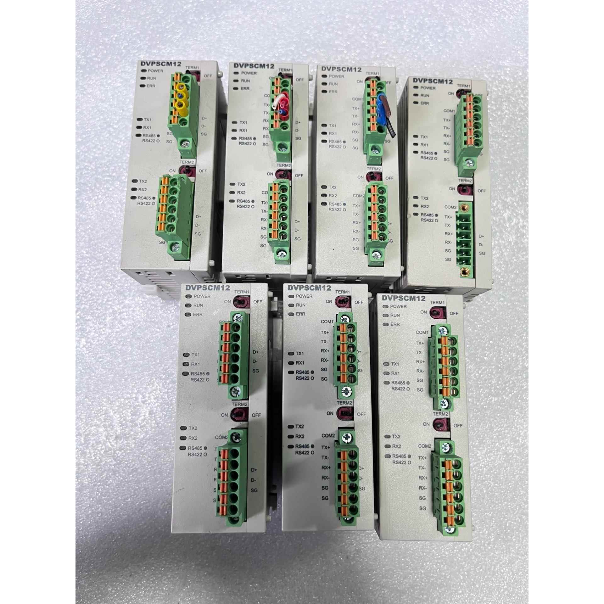 DVPSCM12-SL 台达PLC 拆机 功能 测试，议价商品