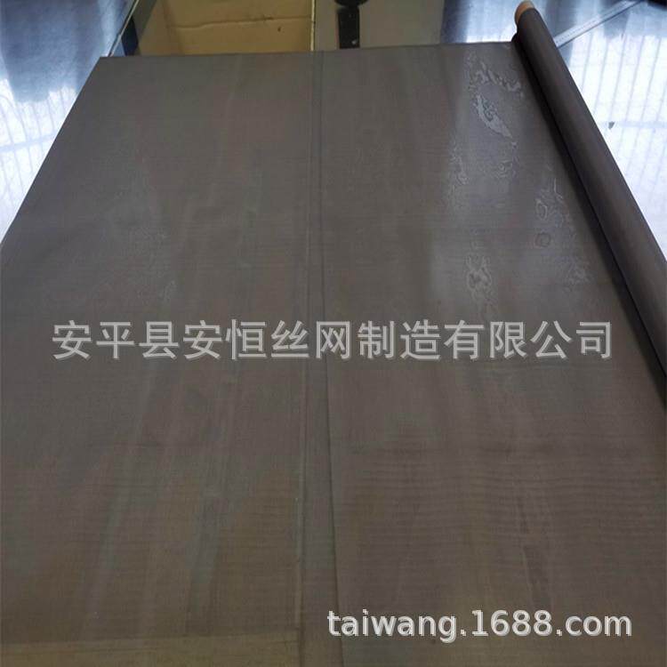 过滤镍网过滤精度20um镍网 带磁性镍丝网厂家平纹编织镍网