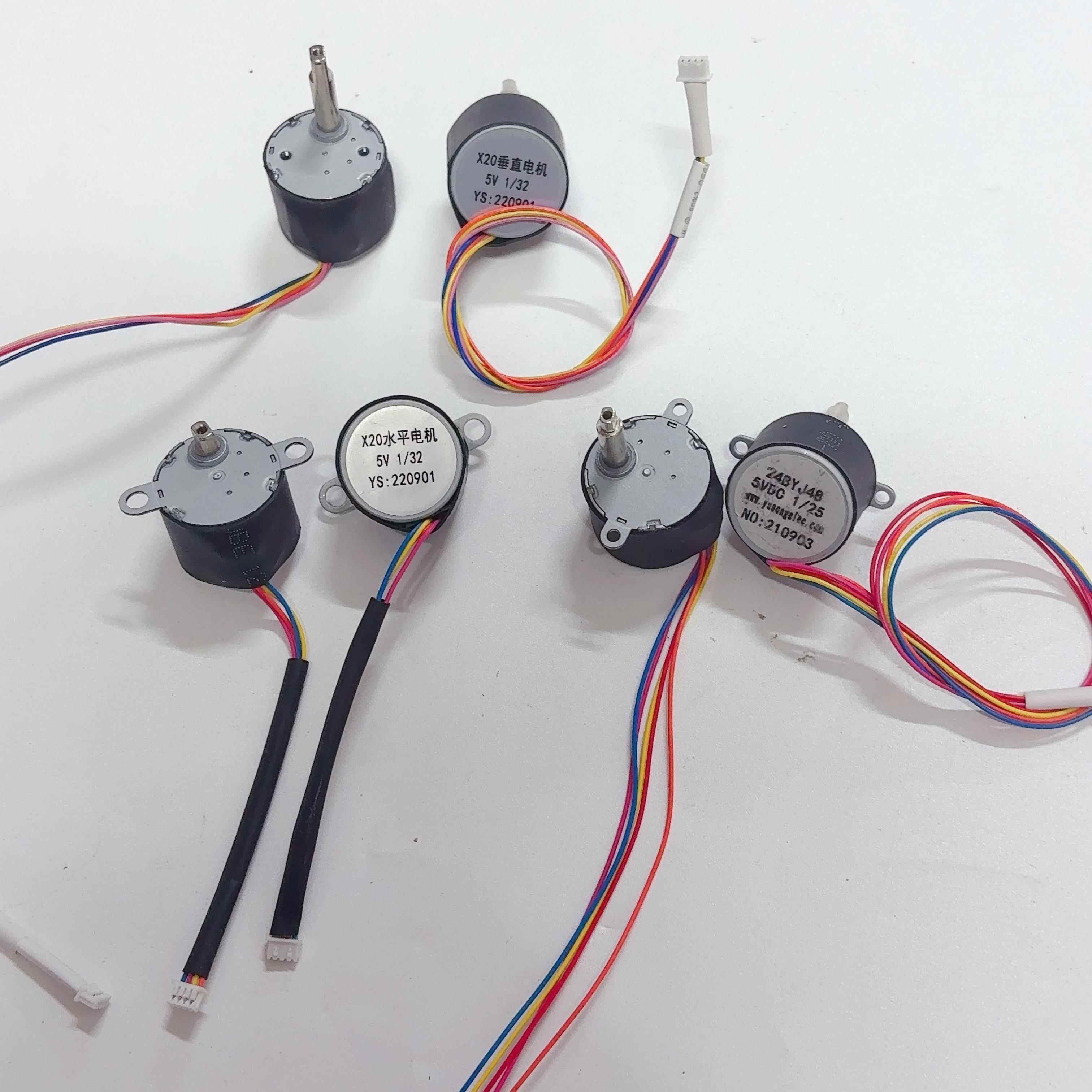 5V步进电机 4线/5线 24BYJ48步进电机 按选项图片拍 diy用途