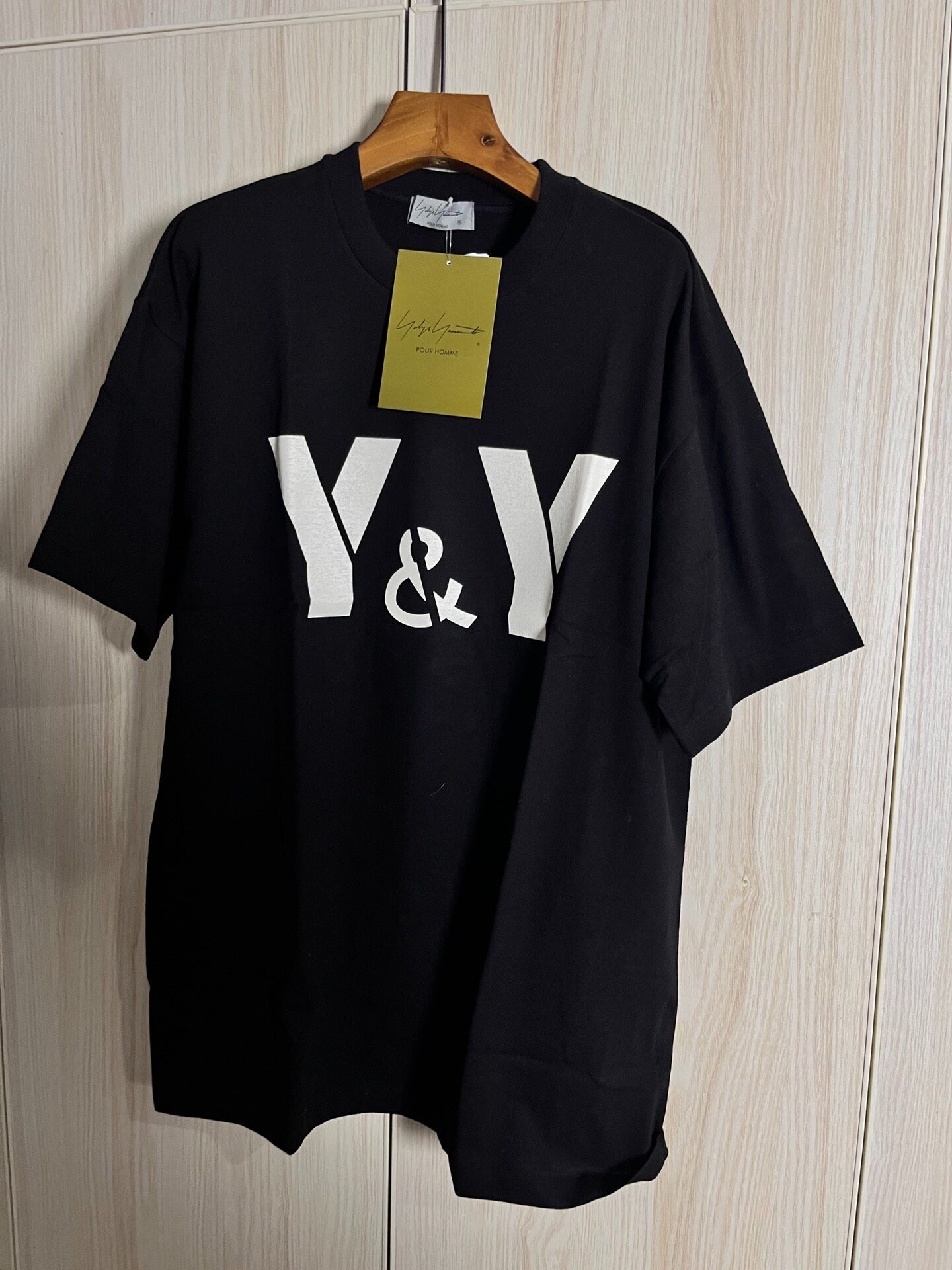 Yohji Yamamoto Y&Y Print Short-Sleeve T-Shirt