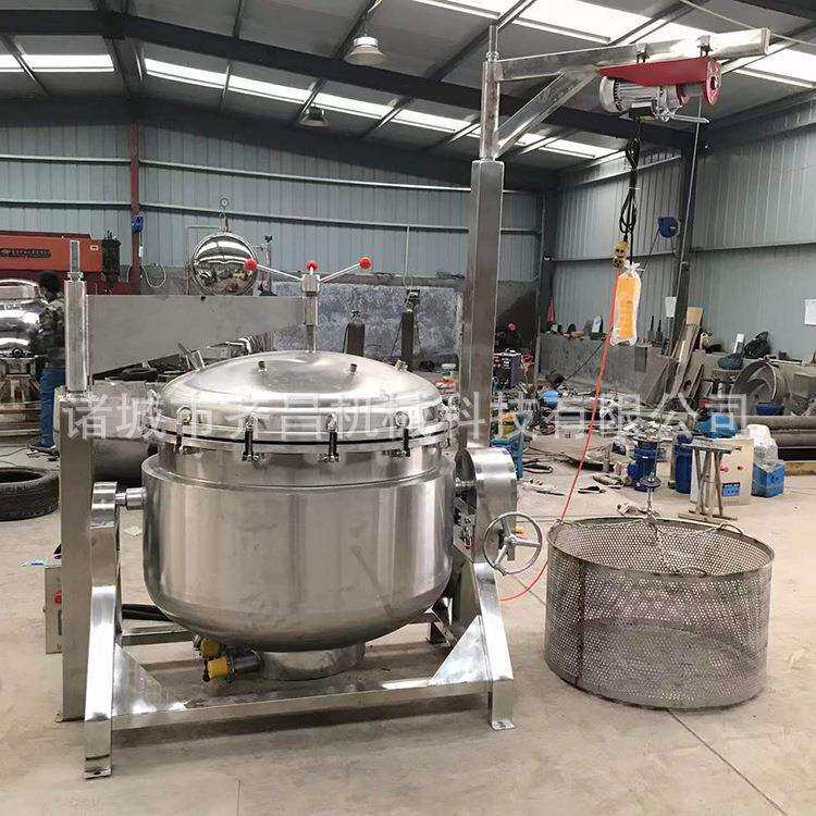 全自动牛蹄筋鸭蛋高温高压蒸煮锅商用大型新西兰冻骨蒸煮熬汤锅