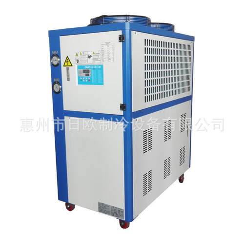 塑料塑胶注塑行业用冷水机日欧牌冰水机降温快流量大风冷式节能
