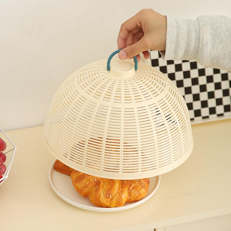 家用镂空菜罩塑料盖饭菜厨房透气盖桌面剩饭桌罩菜盖剩食物餐桌罩