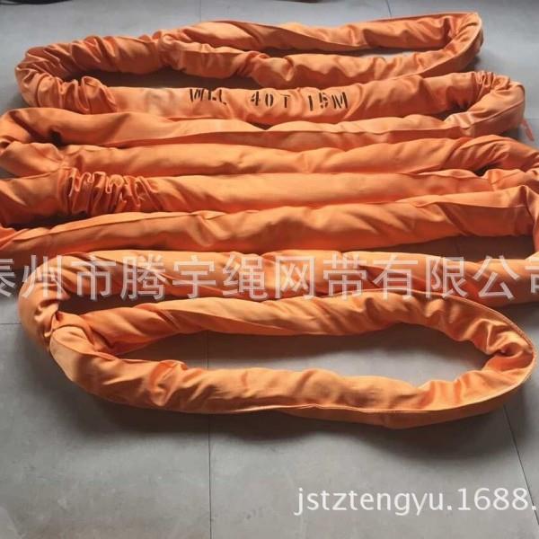 40T*10M 圆形吊带 40吨10米起重吊装带 柔性吊带 双扣吊带40T10M