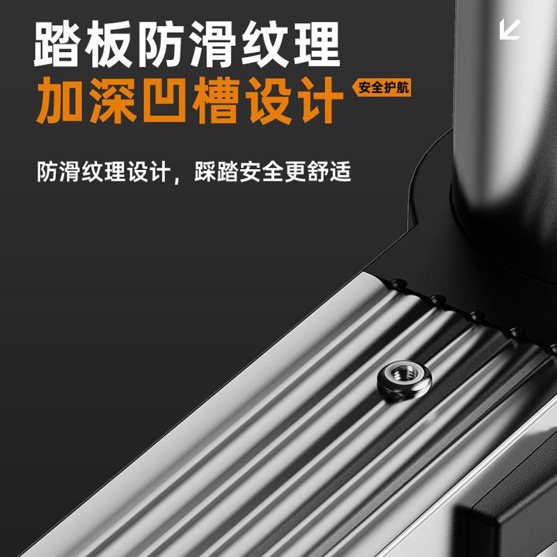 不梯钢伸缩梯子工程梯加厚直爬梯人字梯阁楼家锈用携折BXGT-Z-H叠