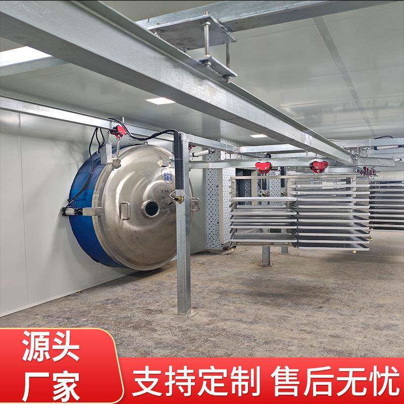 商用山楂哈密瓜真空冷冻干燥设备无油脱水干燥果蔬脆真空冻干机