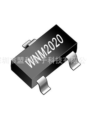 MKWNM2020丝印W28USOT-23贴片MOS管0.9A20V带ESD