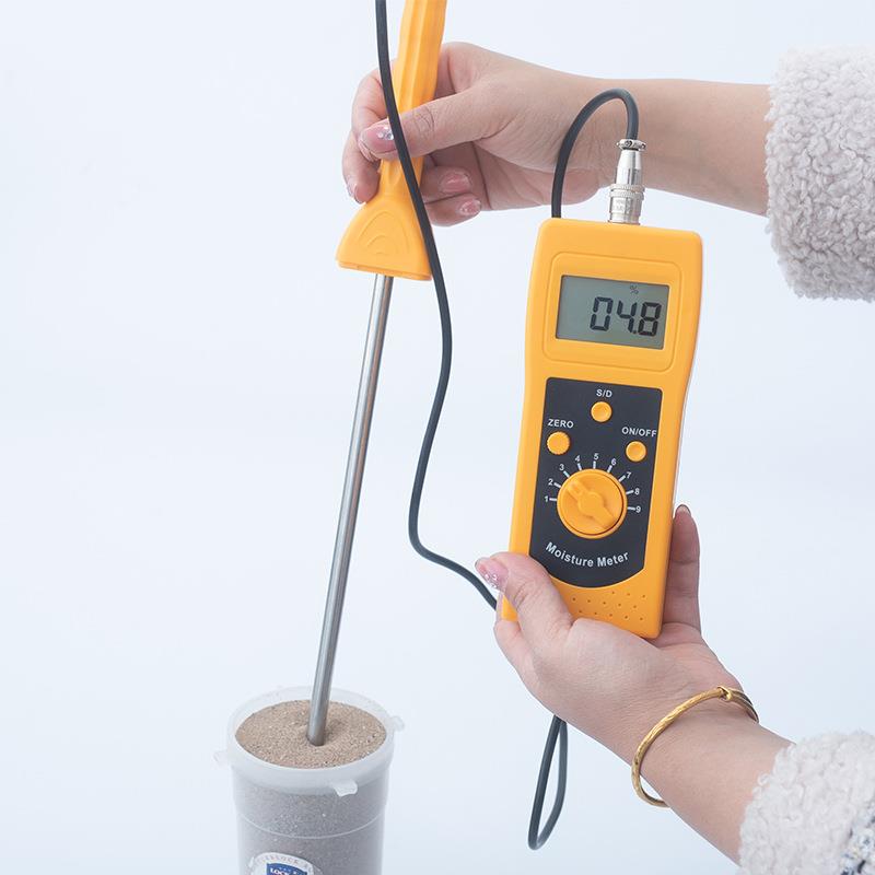 厂家现货包邮石灰粉湿度测试仪DM400C碳酸钙粉化工粉末水分仪