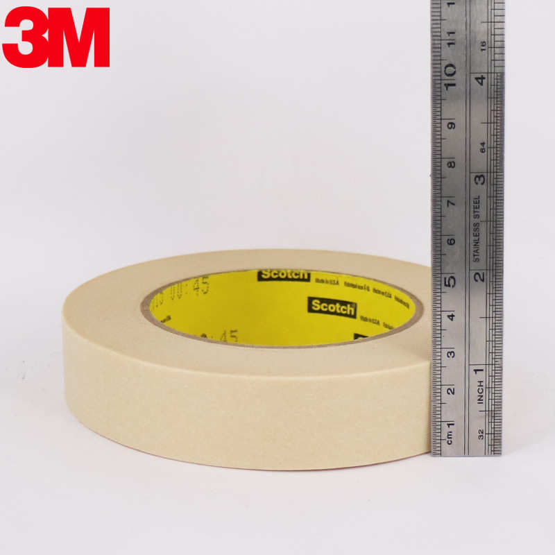 正品3M250胶带 油墨百格附着力测试胶带高温 3M250美纹纸胶带