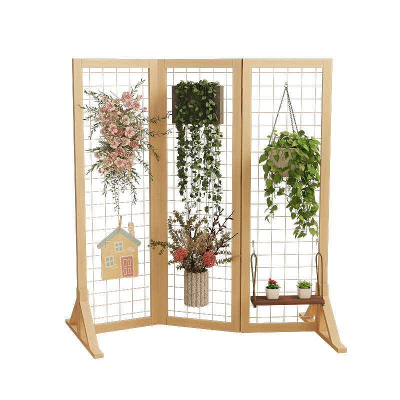 ll落地式屏风网格花架铁艺实木阳台客厅户外庭院吊篮绿萝植物置物,鲜花速递/花卉仿真/绿植园艺,花盆,淘宝优惠券,粉丝福利购,淘宝优惠卷