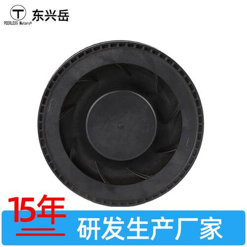 涡轮离心10025直流离心风机储能机箱除尘车载空气过滤风扇调速