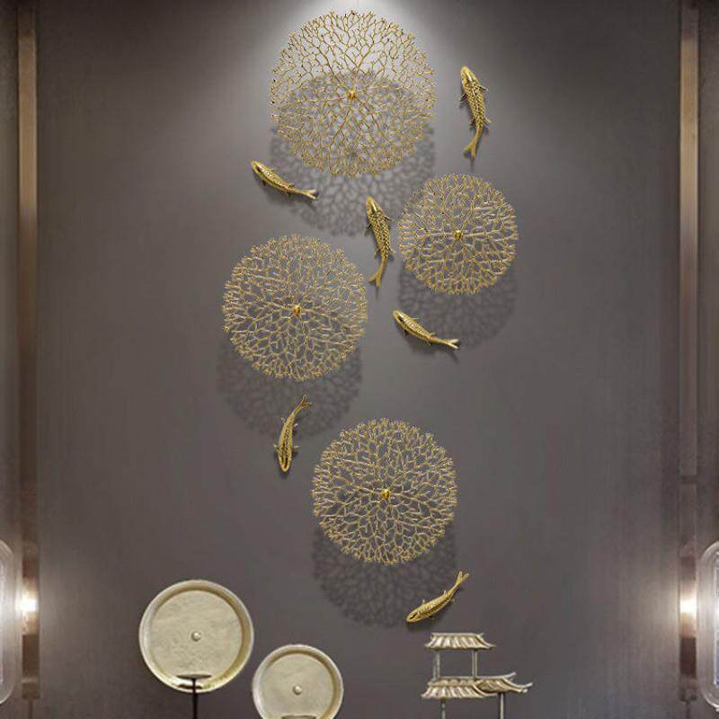 新款铜壁饰壁挂PMM创意家墙居立体饰墙面装饰品摆件墙饰上装挂饰