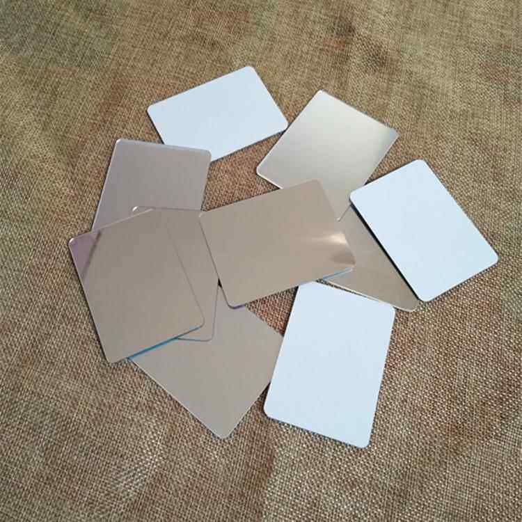 儿童和学生科学物理实验用小镜子反射镜8X10Cm方形圆角潜望镜镜头