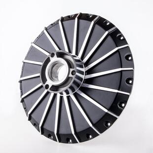 豫玛电机盖13寸18孔2000瓦10寸8孔12寸12孔碟刹盖电机壳配件3000w