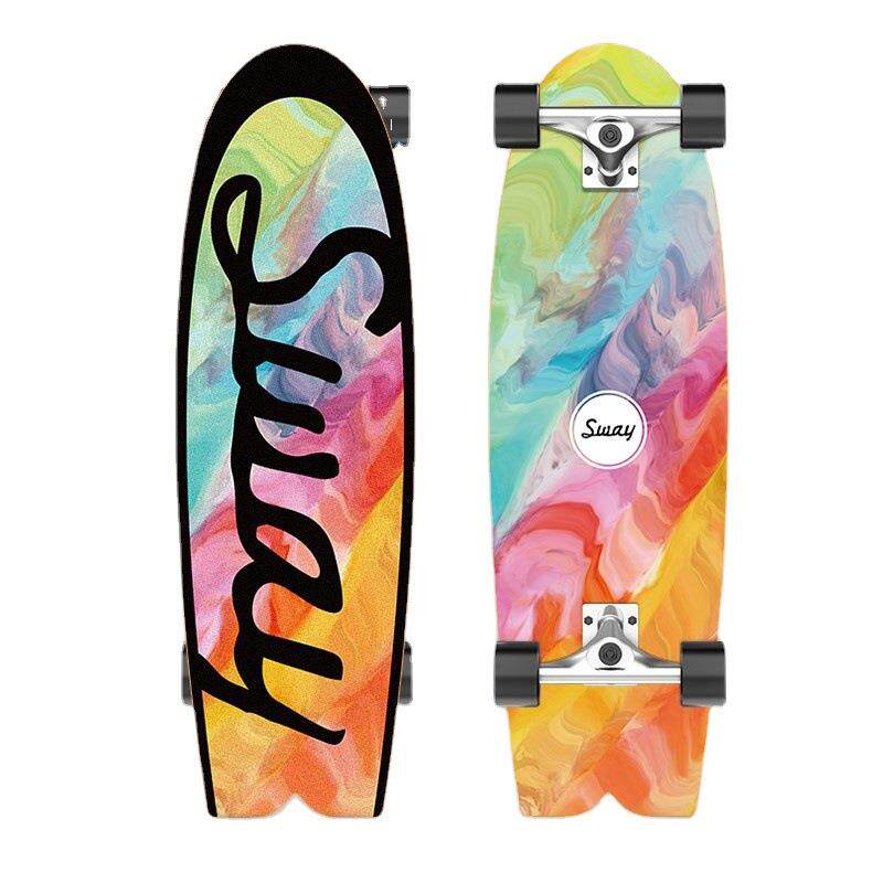 滑板车6一12岁儿童初学者大童10岁以上男孩女四轮滑板专业板