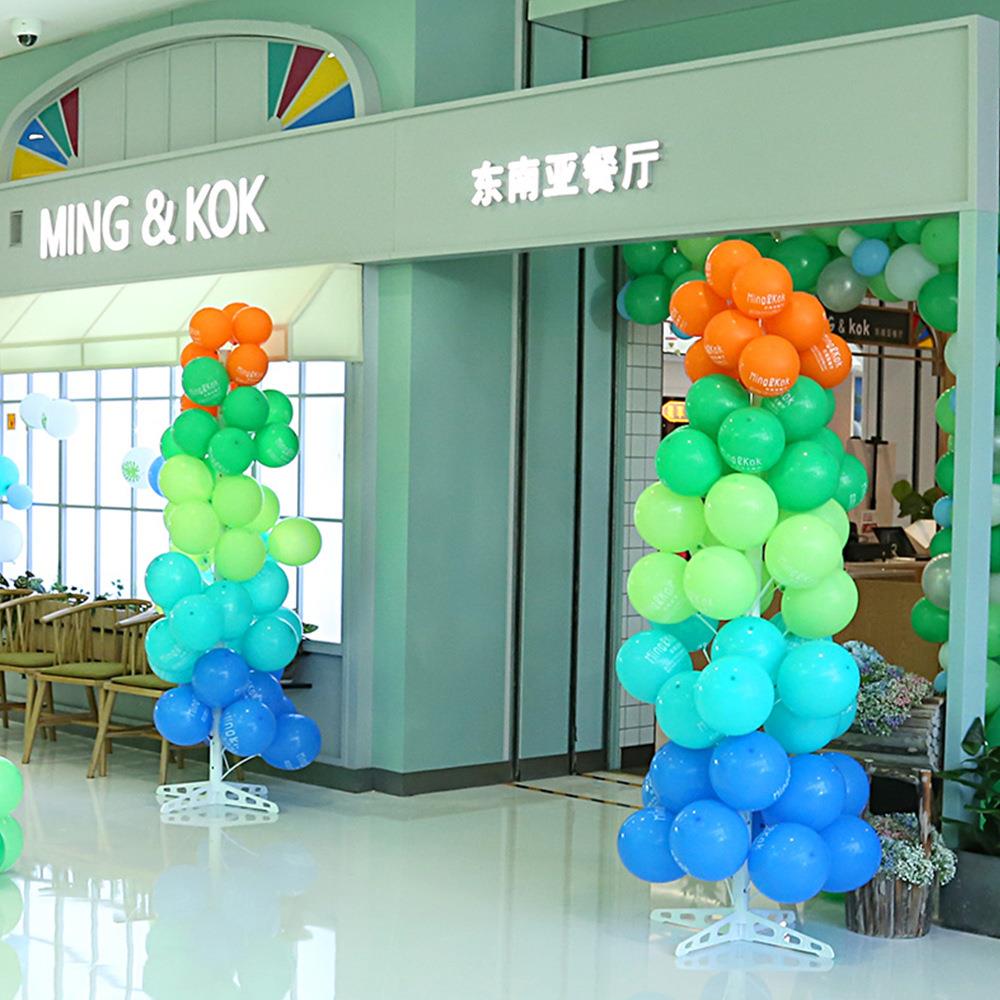 插气球展示架放地落地汽球支架立柱支架座摆摊杆托底座装饰圣诞树