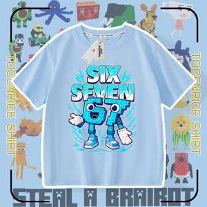 Cute Cartoon Set for Kids, Six Seven Digital Design