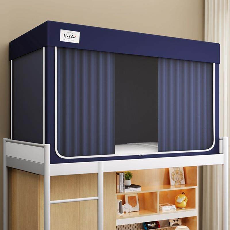 带遮光床帘学生宿舍蚊帐开学寝室上下铺单人床幔一体式三开门文帐