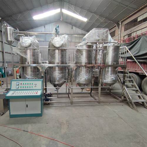 大型油坊用精炼设备 菜籽棕榈茶籽椰蓉精炼机 食用毛油脱磷脱蜡罐