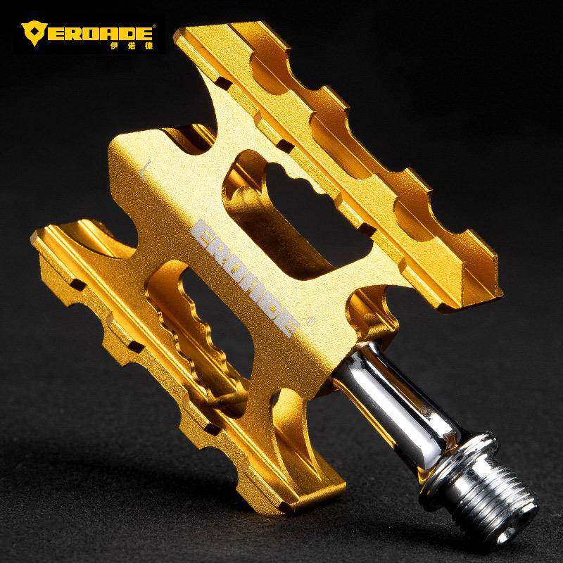 山地车脚踏公路车脚踏板铝合金脚蹬子电动自行车培林防滑骑行配件