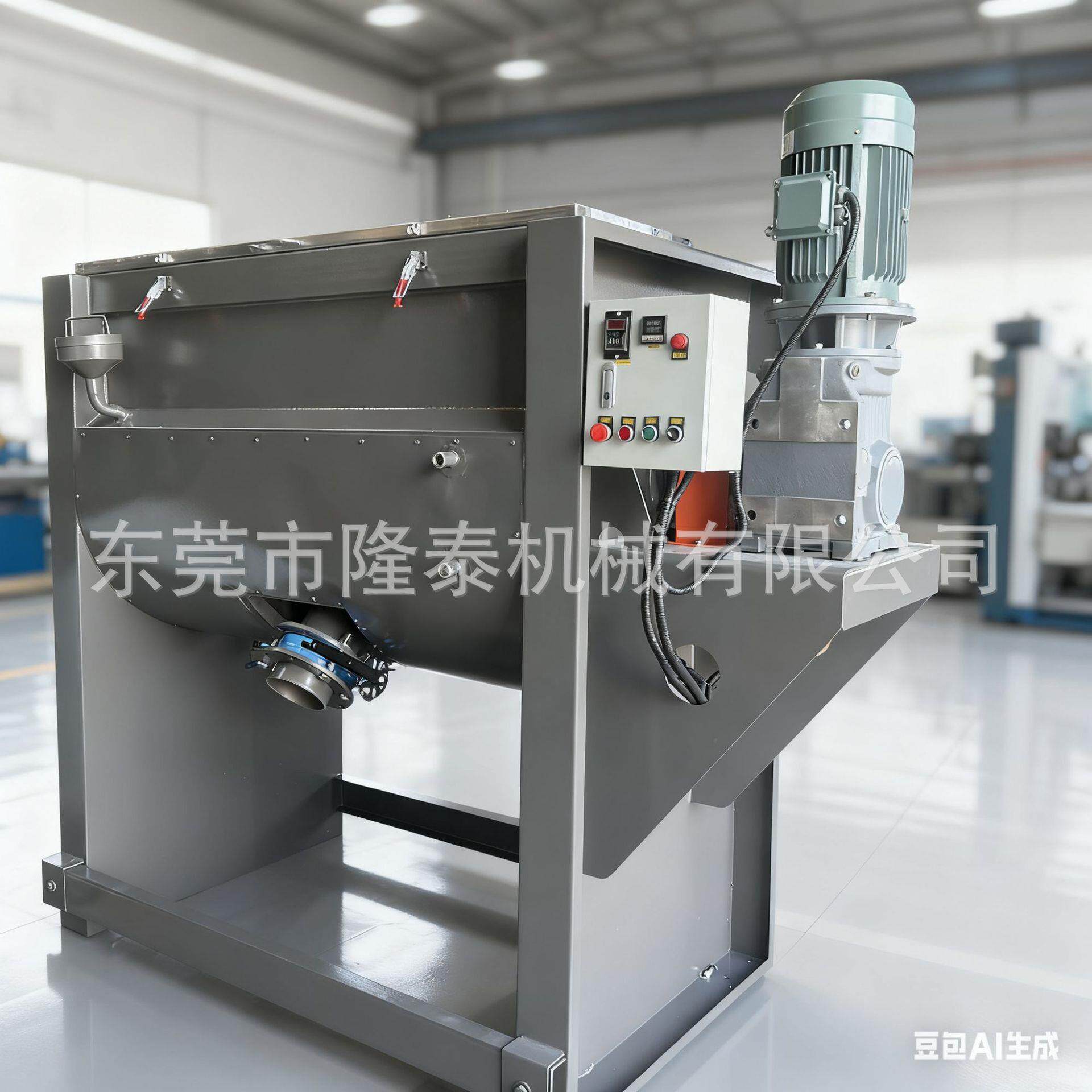 卧式粉体物料搅拌机膏体物料片料加热混合机