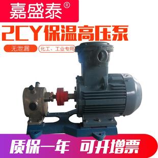 食品级齿轮泵2CY 2.5型不锈钢保温齿轮泵高压食品级泵 1.08