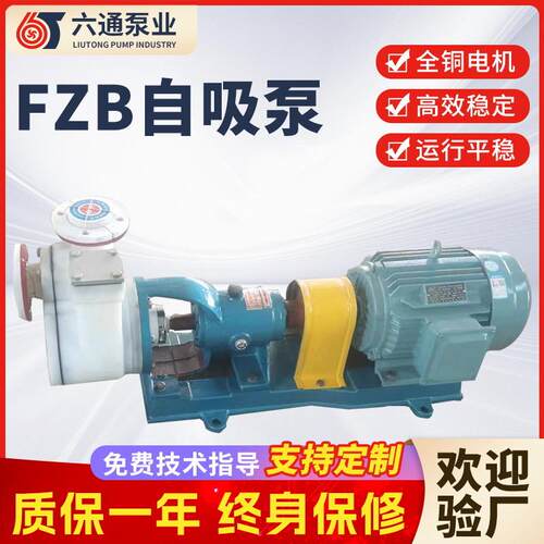 自吸泵FZB型污水废水自吸泵卧式立式无堵塞自吸泵