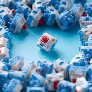 Soulcat Keygeek 苏打轴码字线性顺滑闷响MX机械线性轴体 Swtich