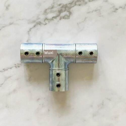 家用明装金属穿线管T型20三通接头配件分线盒KBG管JDG管分体三通
