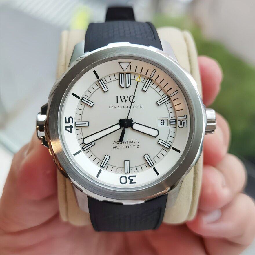 正品[9.8新]IWC万国男表海洋时计全自动机械瑞士腕表IW329003