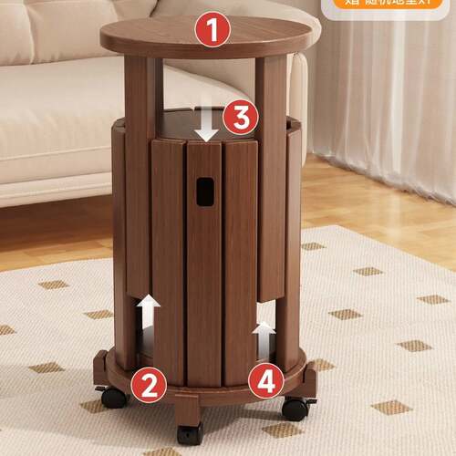 实木凳子家用可叠叠板放凳收纳组合餐高圆凳叠凳厅堆叠客人DDLDZ-