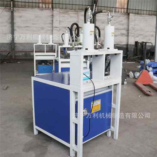 多功能液冲孔机电动压方管圆管角铁切冲断不冲孔机可锈钢方机管圆