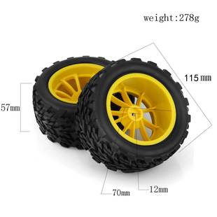 RC油车94188 HSP无限1:10电车94111大脚轮胎115mm怪物越野卡车Y01