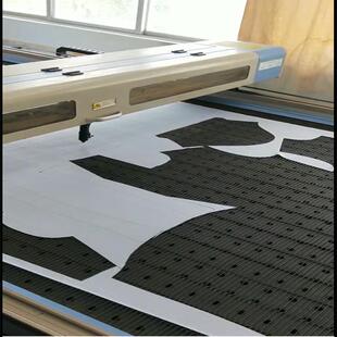 供应西服高端定制专用全自动激光裁剪机SJF1626A全自动电脑裁床