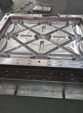 黄岩九脚四面进插托盘模具压铸托盘模具厂家液压托盘模具川字托盘