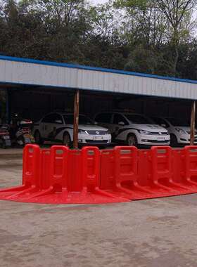 红色ABS塑料阻水板L型组合式防洪板拉伸强度35MPa挡水板