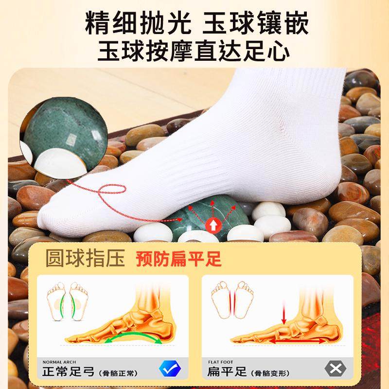 baO鹅卵石足底按摩垫指压板家用穴位脚底纯天燃雨花石地垫足部足,运动/瑜伽/健身/球迷用品,更多中小型健身器材,淘宝优惠券,粉丝福利购,淘宝优惠卷