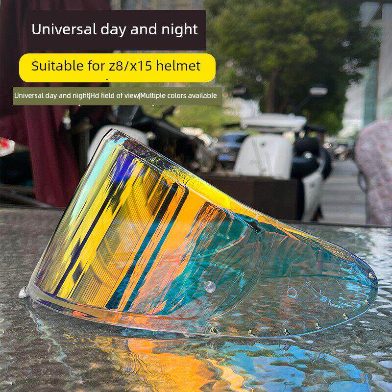 适用于Shoei Lens Z8 X15夜视镜头极光电镀镜头昼夜通用防雾贴片