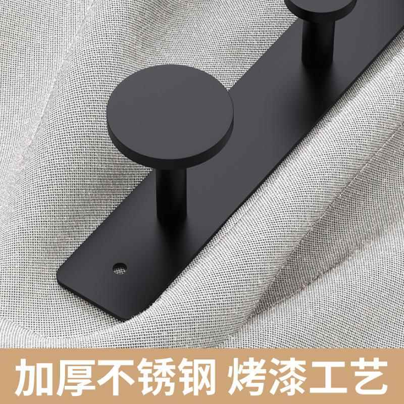 高门卧室门后挂MJ-8913钩5c厚门超儿童房门上m服卡夹式衣收纳置物