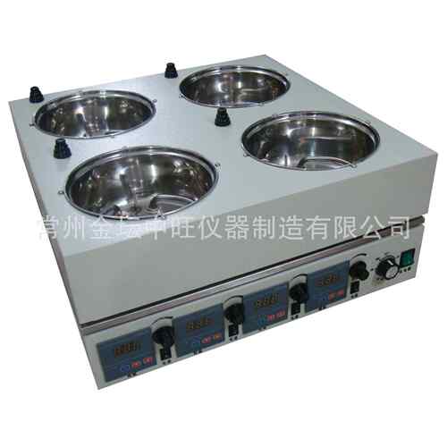 双功能高温油水两用带搅拌ZW-6DF六孔油浴磁力加热搅拌器厂家