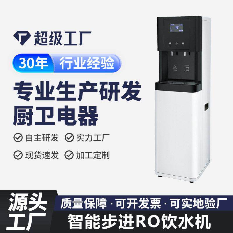 厂家供应步进RO饮水机温热烧水器学校开水器跨境定制立式直饮机