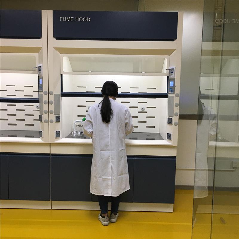 全钢通风带水槽理化板面台风机996pp材质柜通风化学品实验室橱专
