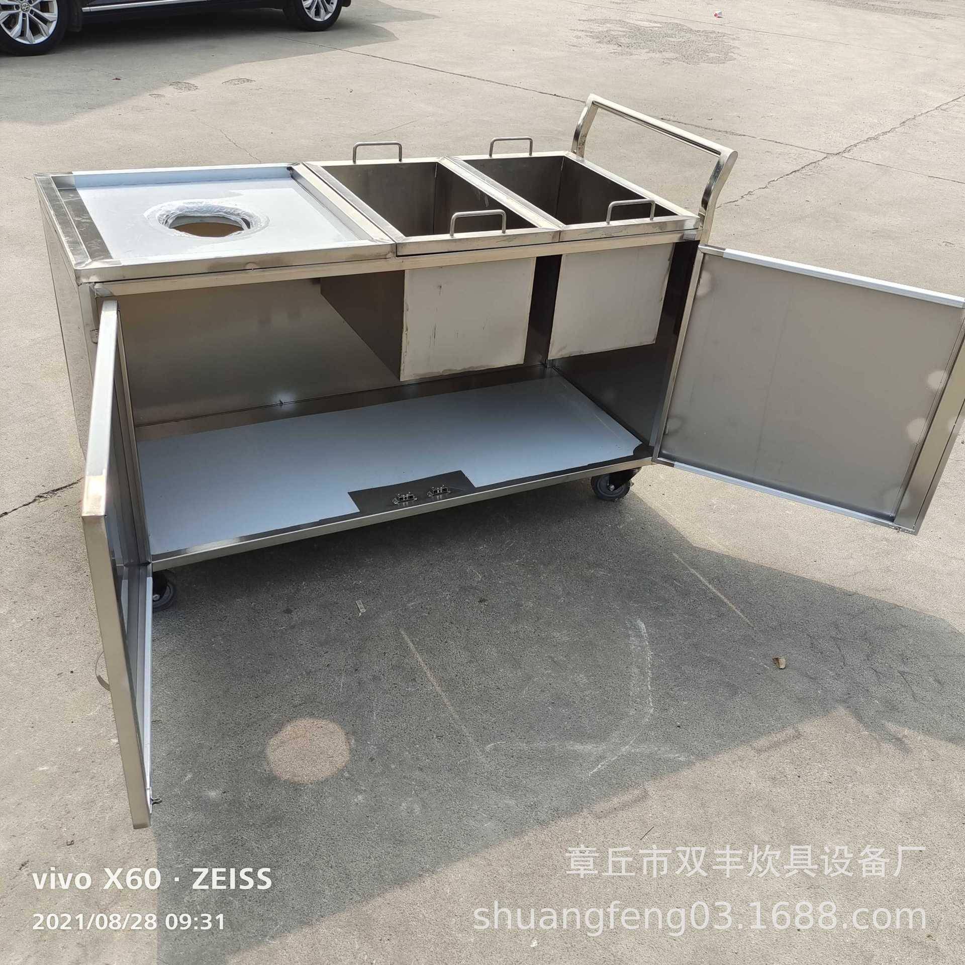 平板车小推车手推车搬运车拖车拉货车酒店垃圾推餐车