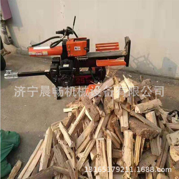 厂家木柴劈木器 现货供应小型电动劈木机液压立式液压劈木机