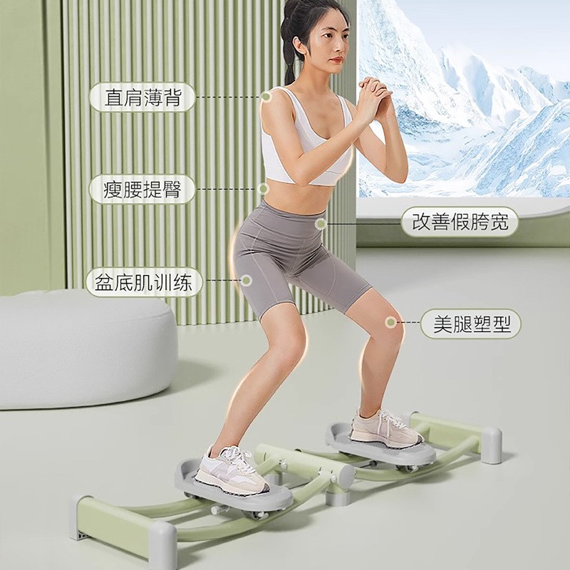 拉车滑雪机训练器美腿机修复盆底肌训练器模拟滑雪机美腿器工厂
