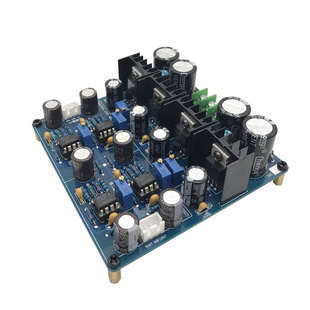 发烧德国MBL6010甲类前级板参考名机线路5534运放两级放大器成品