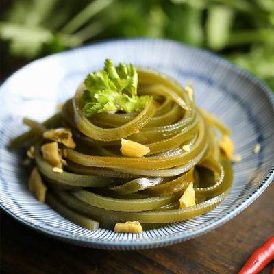 海带丝60g麻辣食品海藻零食四川榨菜下饭菜咸菜即食海带