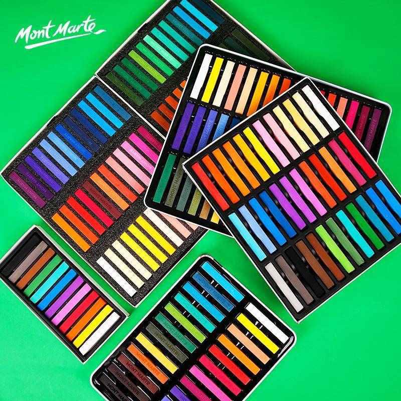 color chalk nouvel carre pastel 48colors set